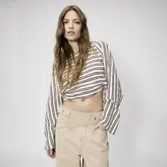 AMERICANINO - Polera Rayas Mujer