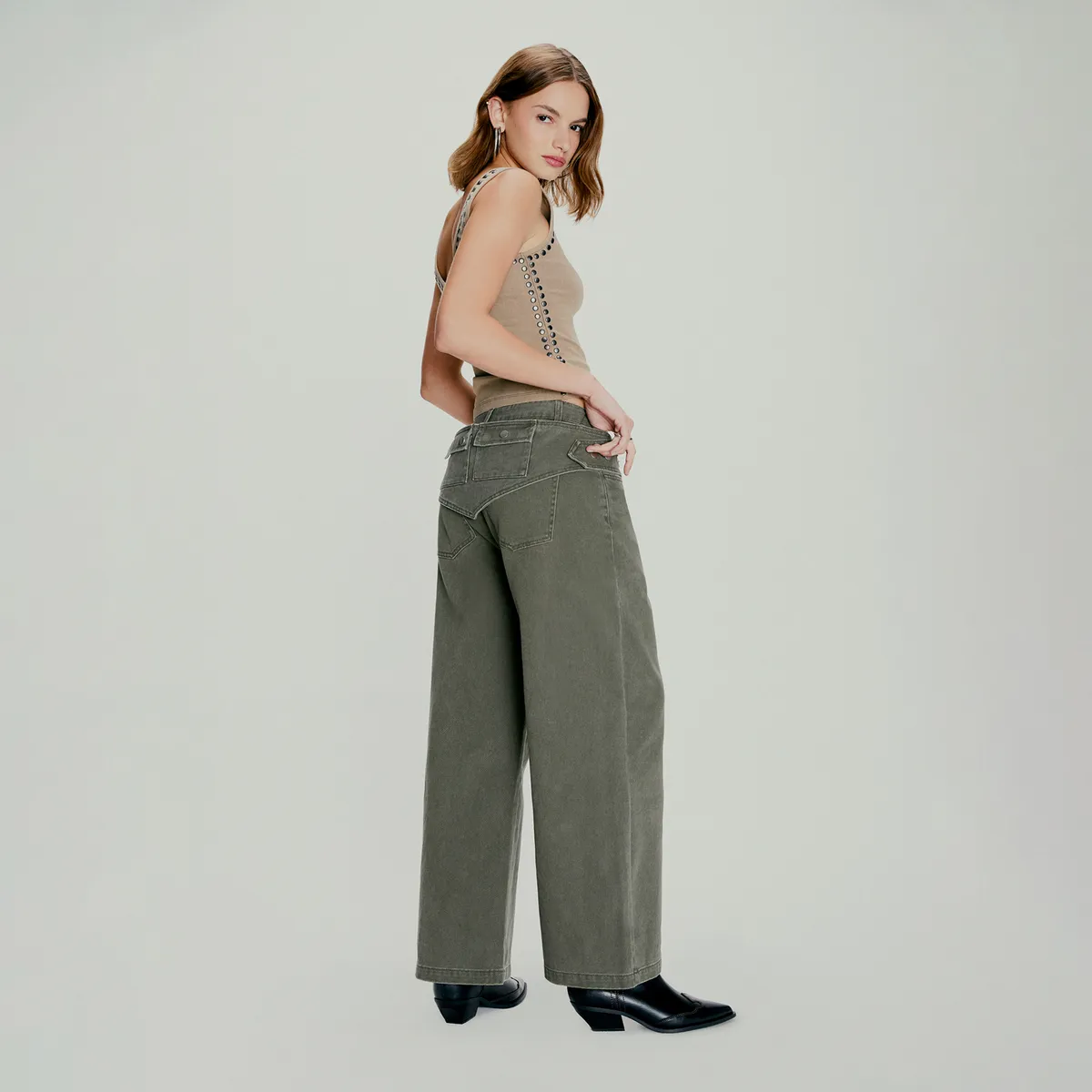AMERICANINO - Pantalón Mujer Americanino