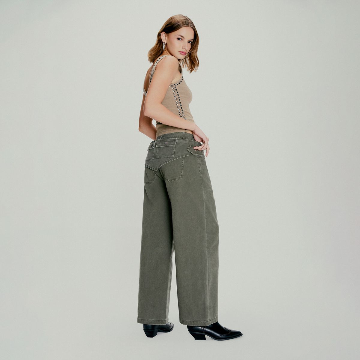 AMERICANINO - Pantalón Mujer Americanino