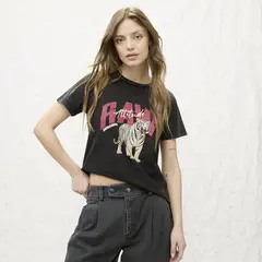 AMERICANINO - Polera Logo Mujer