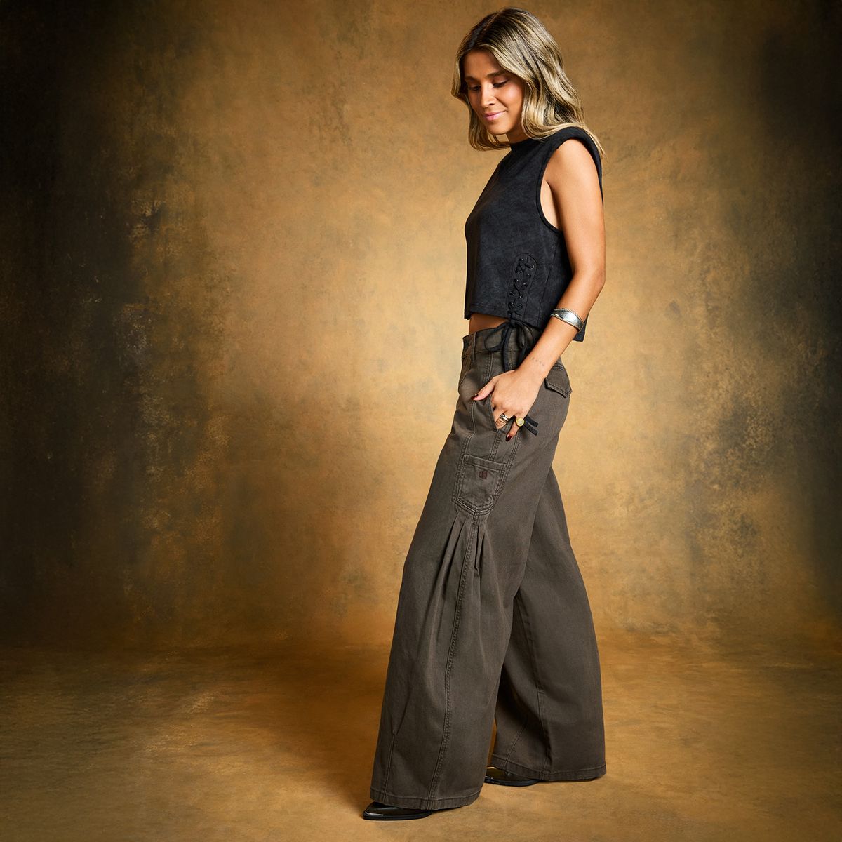 AMERICANINO - Pantalón Mujer Americanino