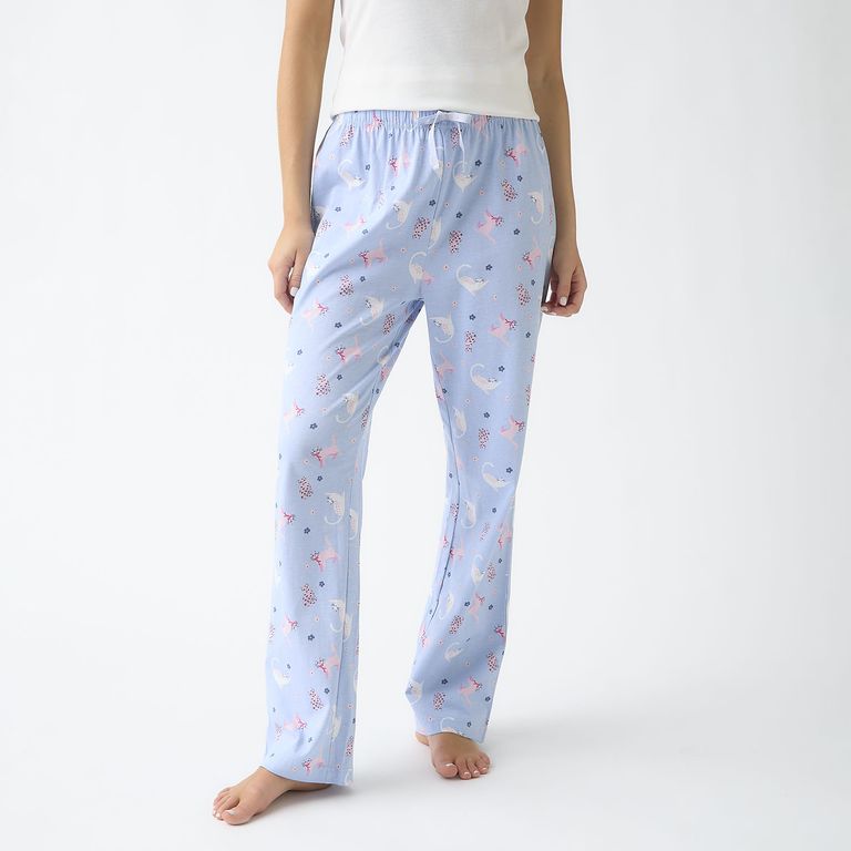 Pantalón De Pijama Algodón Mujer Sybylla
