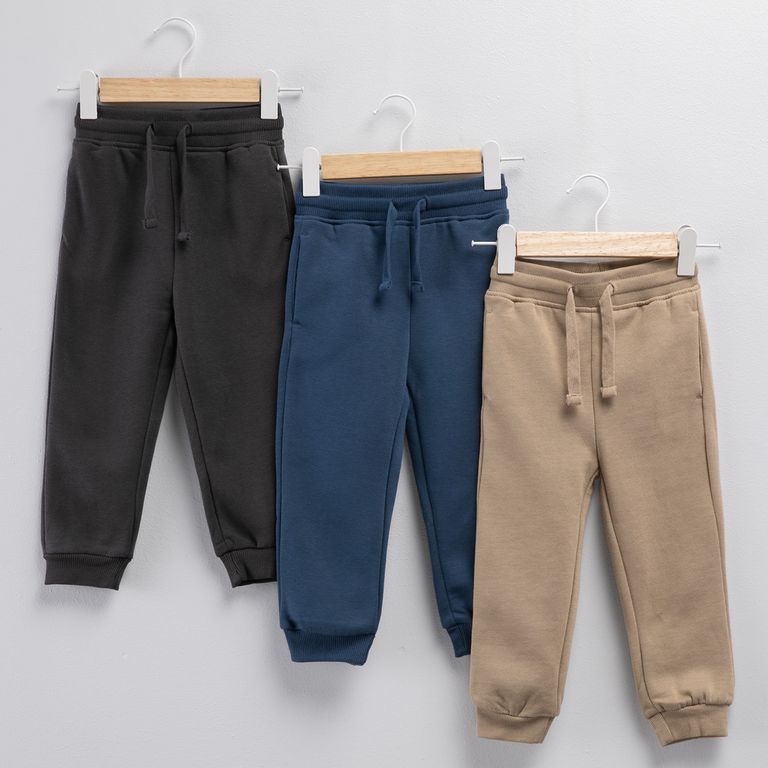 Pack De 3 Pantalones De Buzo Bebé Niña