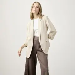 BASEMENT - Blazer Recto Mujer