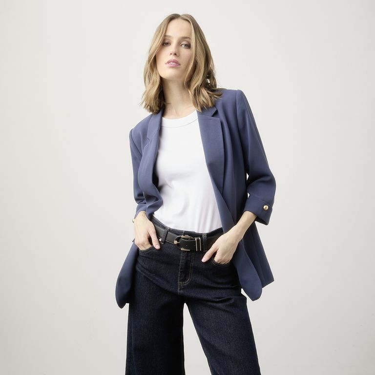Blazer Recto Mujer