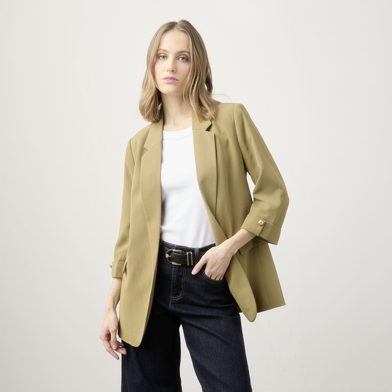 Blazer Recto Mujer
