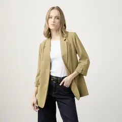 BASEMENT - Blazer Recto Mujer