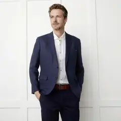 LA MARTINA - Chaqueta 100% Lino Hombre