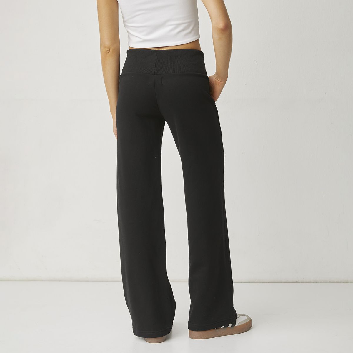SYBILLA - Pantalón Straight Tiro Medio Mujer Sybilla