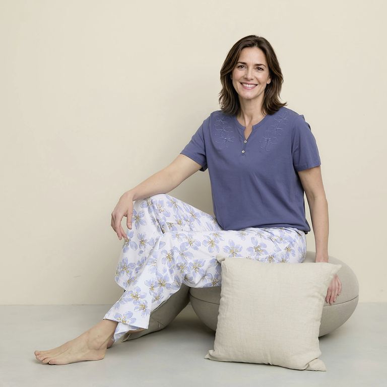 Pijama Algodón Mujer