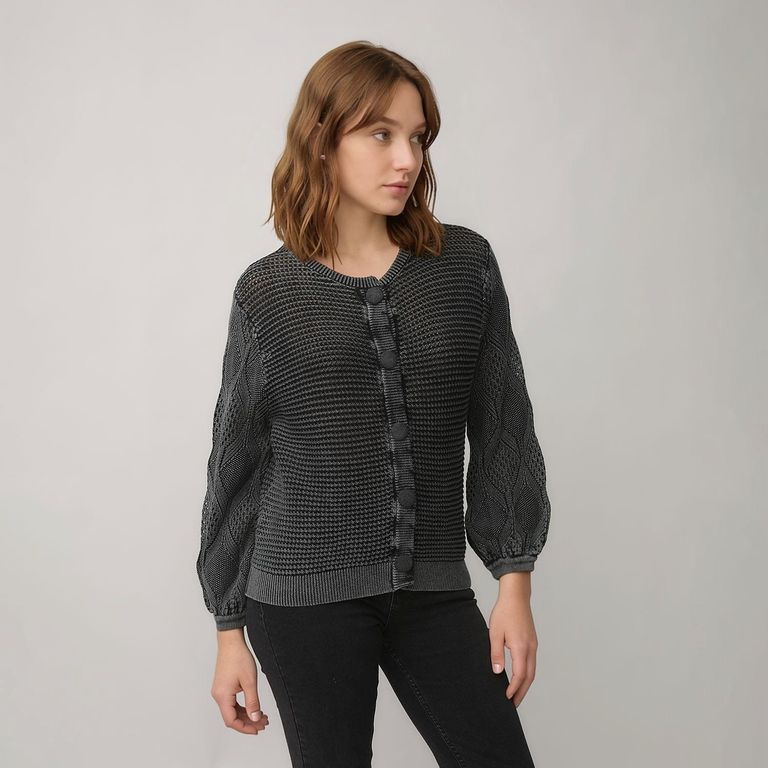 Sweater Manga Globo Mujer