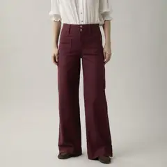 UNIVERSITY CLUB - Pantalón Tiro Alto Mujer