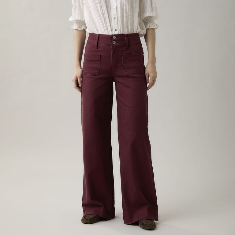 Pantalón Tiro Alto Mujer