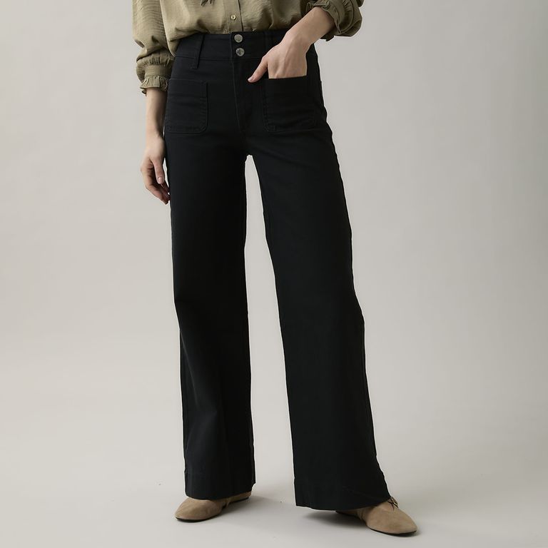 Pantalón Tiro Alto Mujer