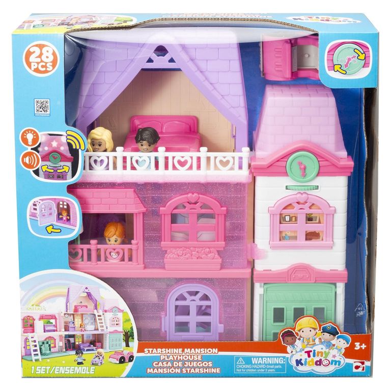 Casa de Muñecas con Luz y Sonido Tiny Kiddom