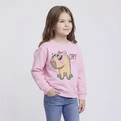 YAMP - Polerón Niña Capibara Algodón Peruano