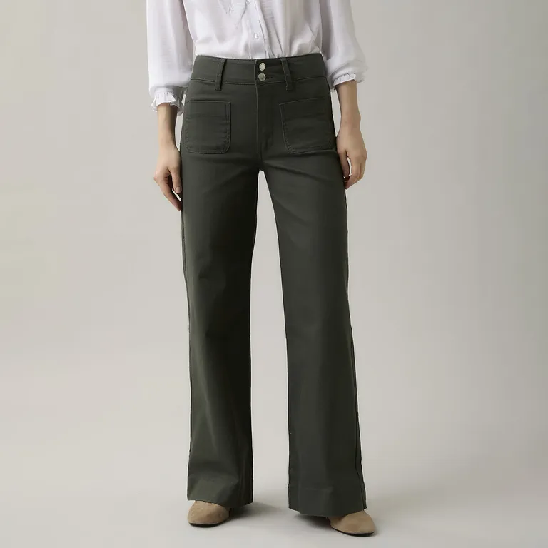 Pantalón Tiro Alto Mujer