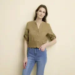APOLOGY - Blusa Lino Mujer