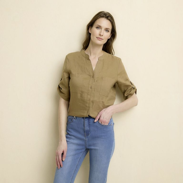 Blusa Lino Mujer
