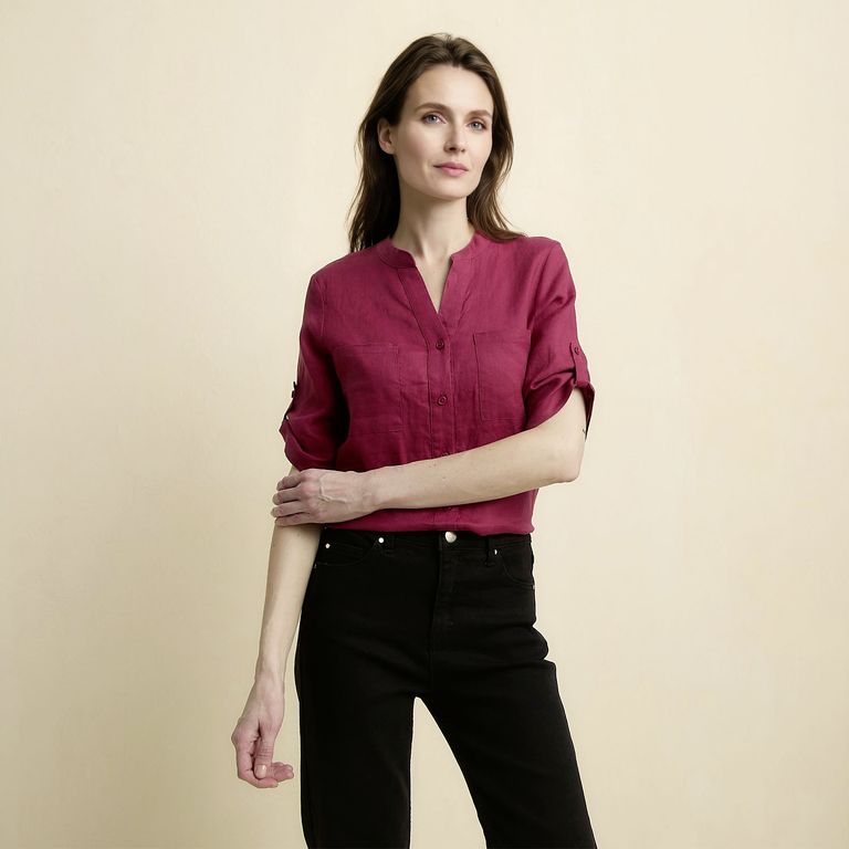Blusa Lino Mujer