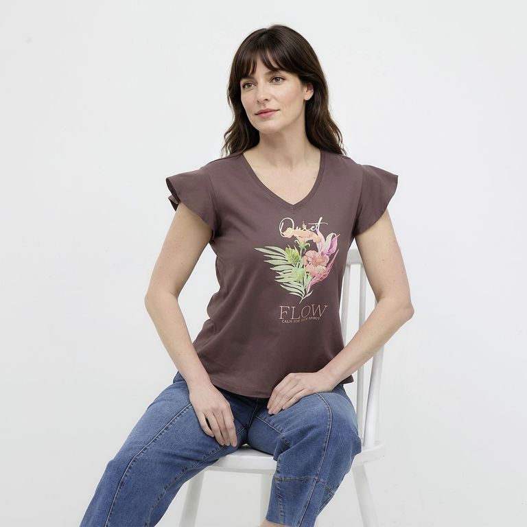 Polera Manga Corta Mujer