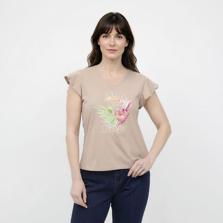 Polera Manga Corta Mujer
