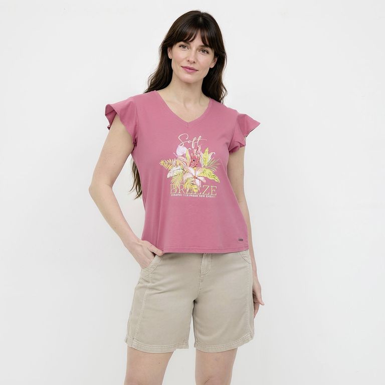 Polera Manga Corta Mujer