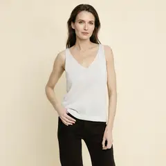 APOLOGY - Polera Brillos Sin Mangas Mujer