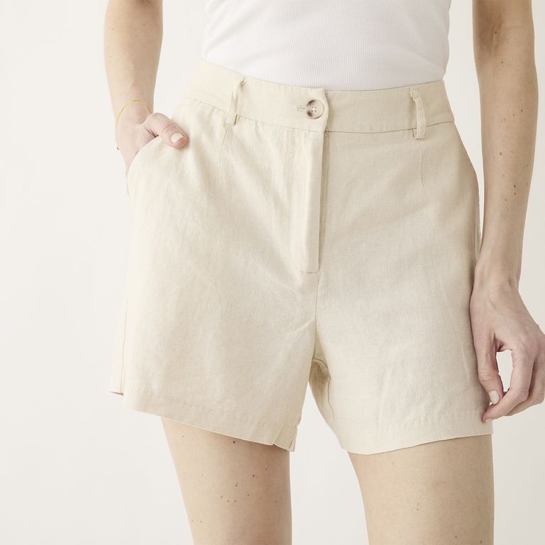 Short Lino Mujer