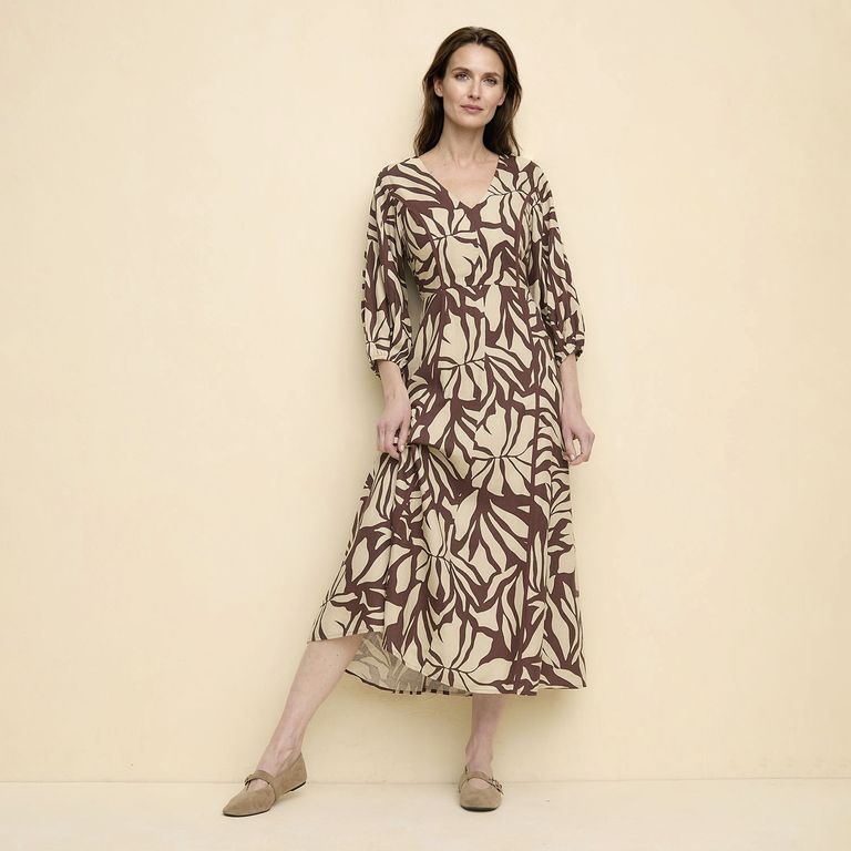 Vestido Lino Mujer