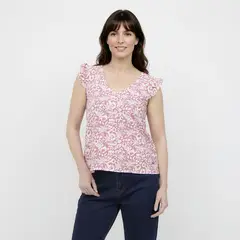 NEWPORT - Blusa Manga Corta Mujer