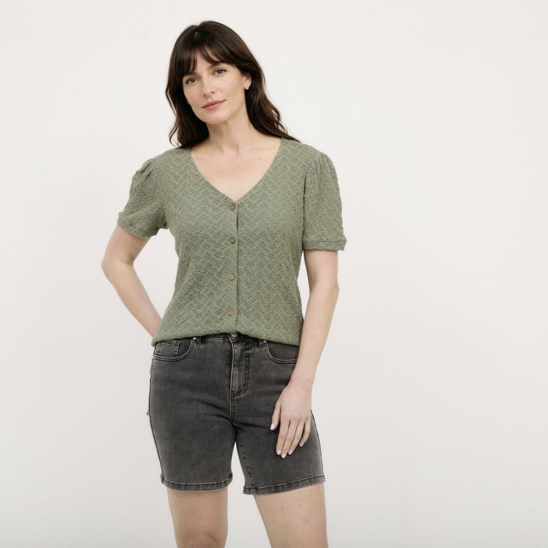 Polera Manga Corta Mujer