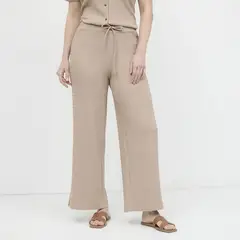 NEWPORT - Pantalón Tiro Alto Mujer