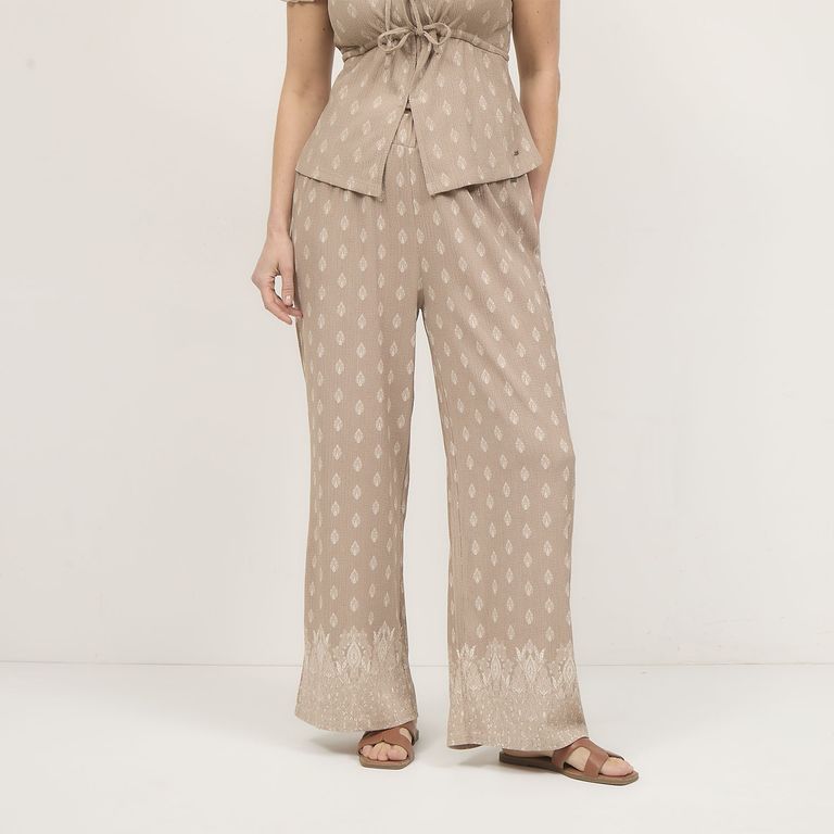 Pantalón Tiro Alto Mujer