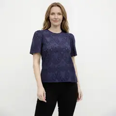 NEWPORT - Polera Manga Corta Mujer