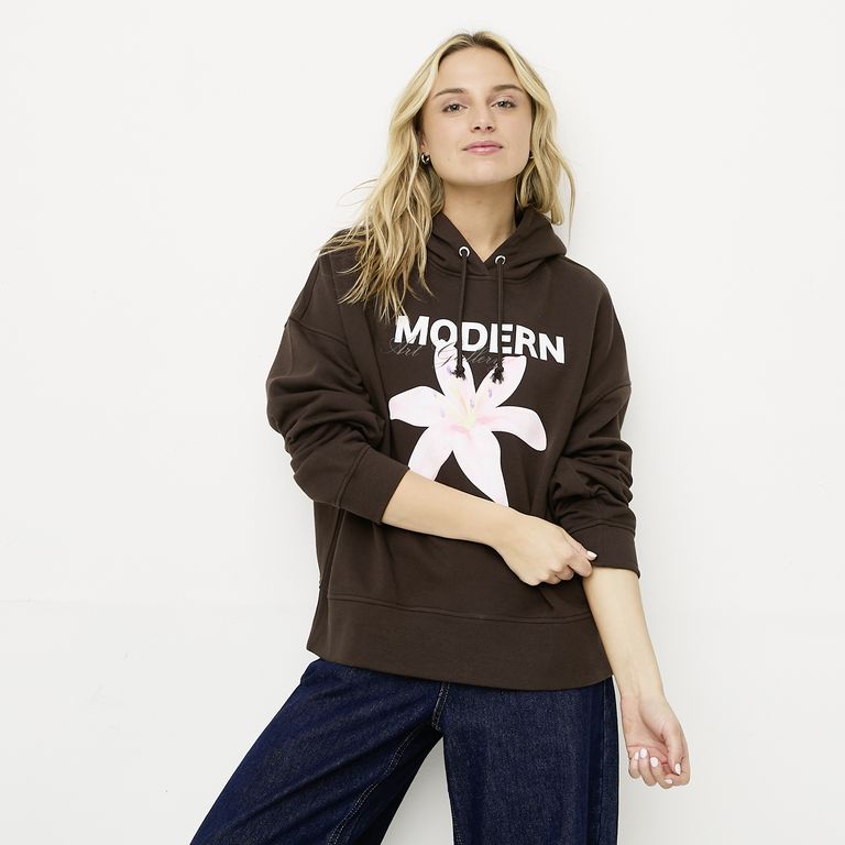 Polerón Estampado Mujer