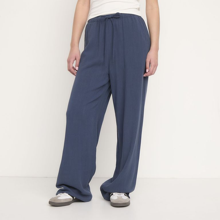 Pantalón con Lino Mujer