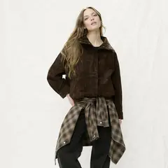 AMERICANINO - Chaqueta 100% Cuero Mujer