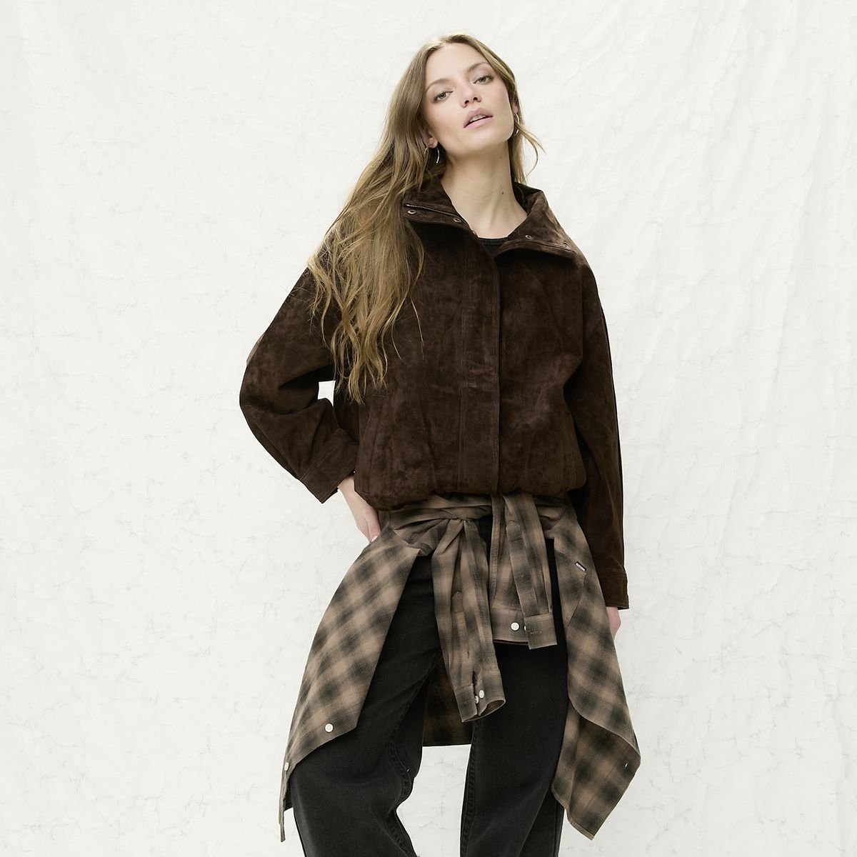 AMERICANINO - Chaqueta 100% Cuero Mujer Americanino