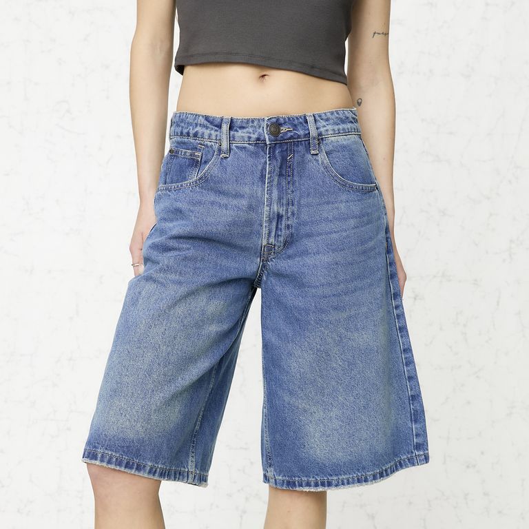 Bermudas Denim Mujer