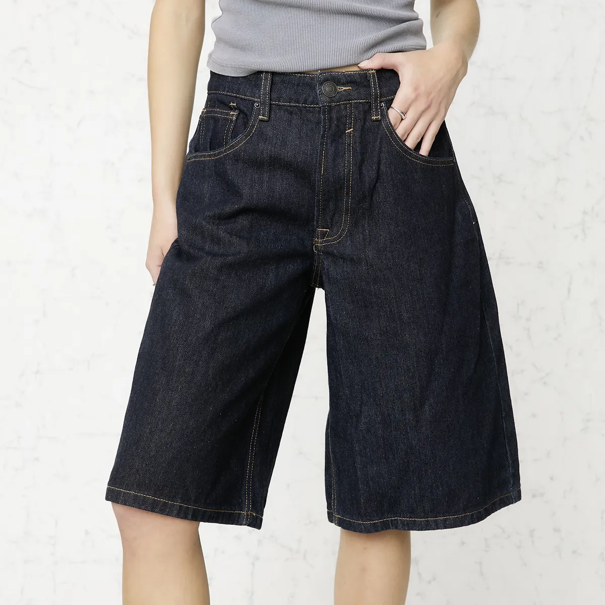 AMERICANINO - Bermudas Denim Mujer Americanino