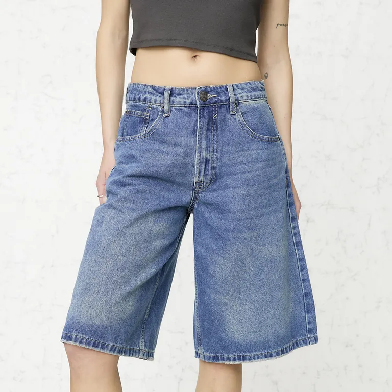 Bermudas Denim Mujer