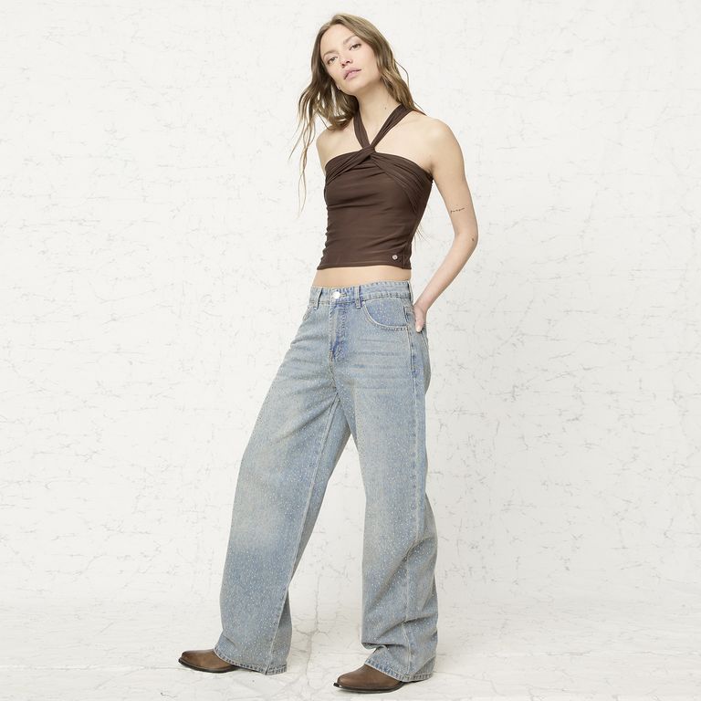 Pantalón Baggy Mujer
