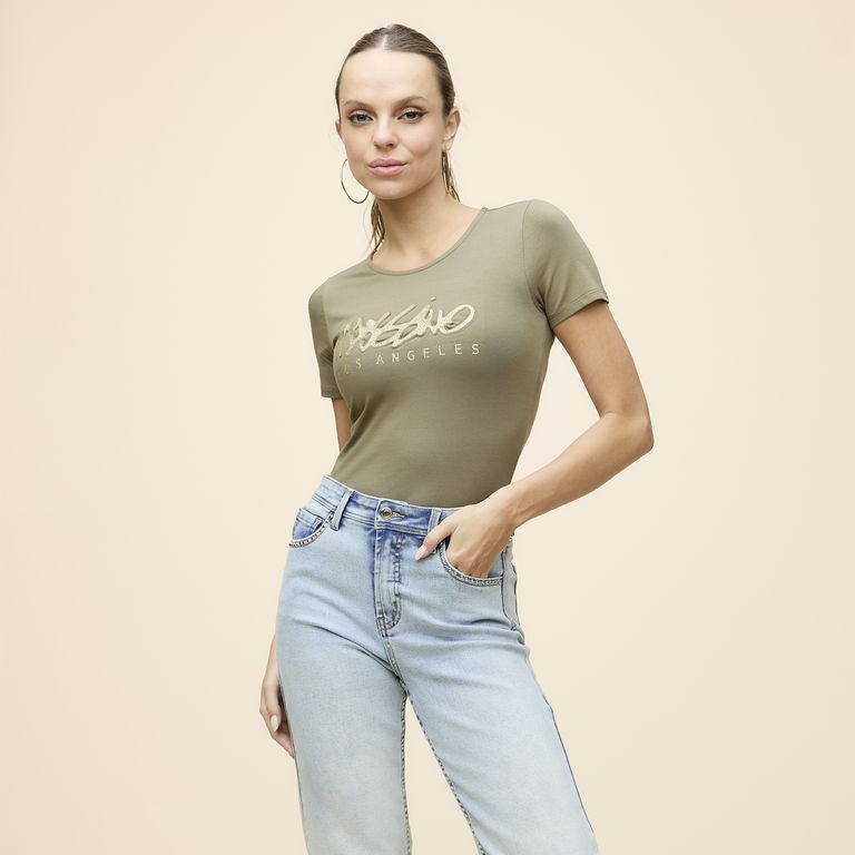 Polera Estampada Mujer