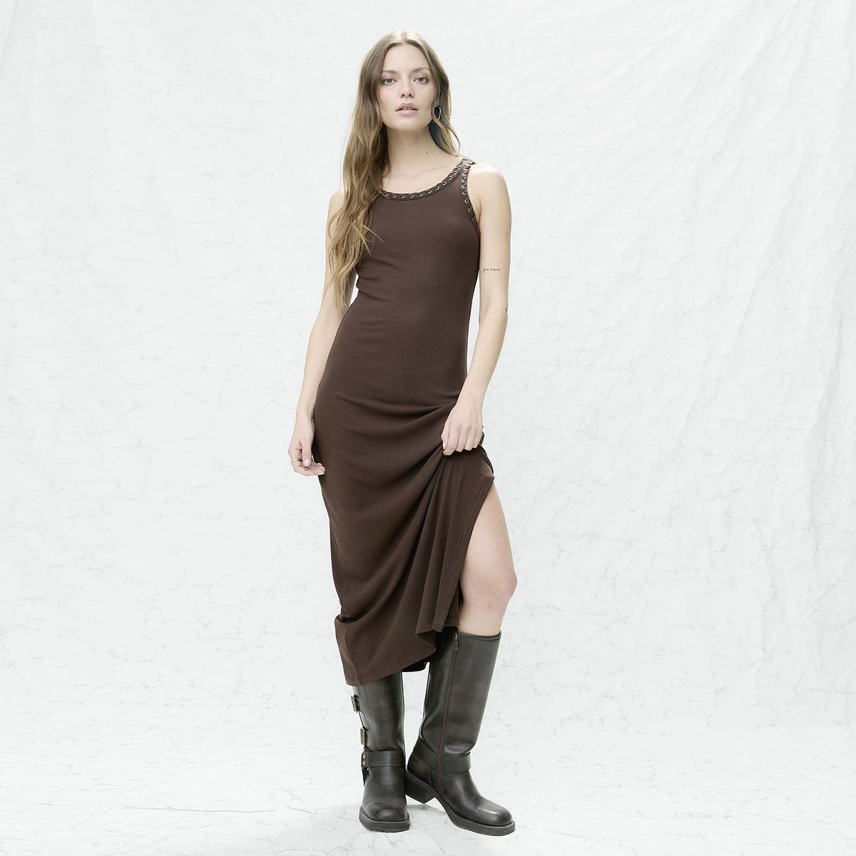 AMERICANINO - Vestido Largo Mujer Americanino