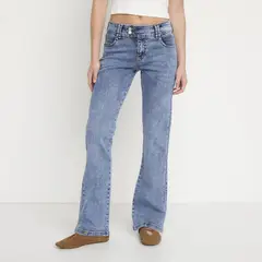 SYBILLA - Jeans Tiro Bajo Boot Cut