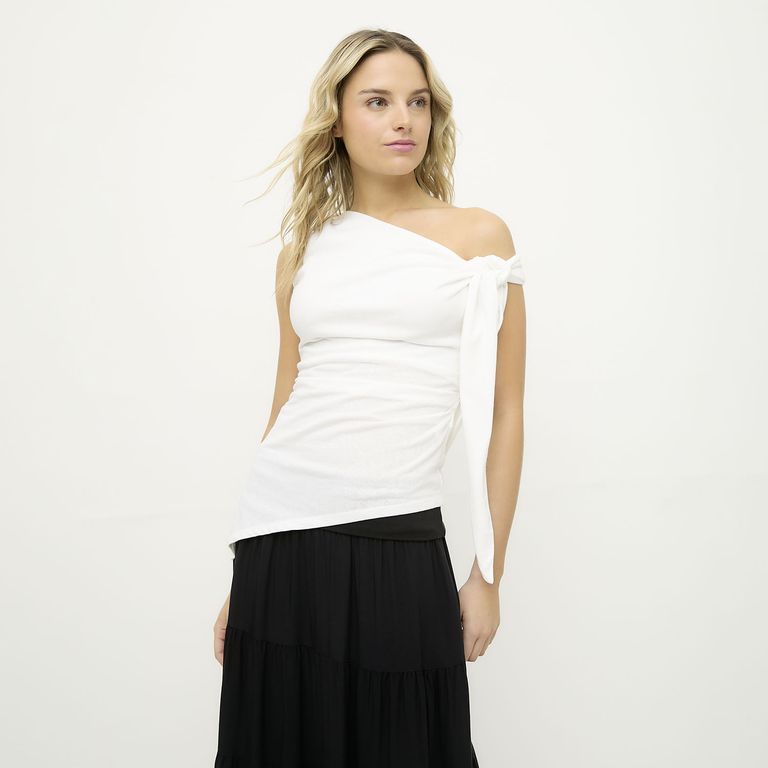 Polera con Lino Mujer