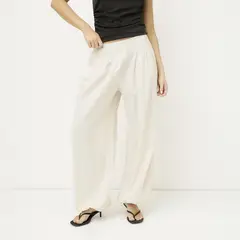 SYBILLA - Pantalón con Lino Mujer