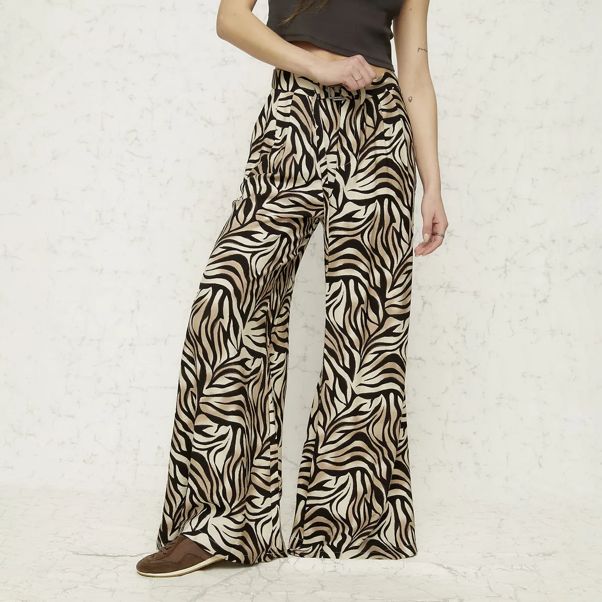 AMERICANINO - Pantalón Palazzo Mujer Americanino