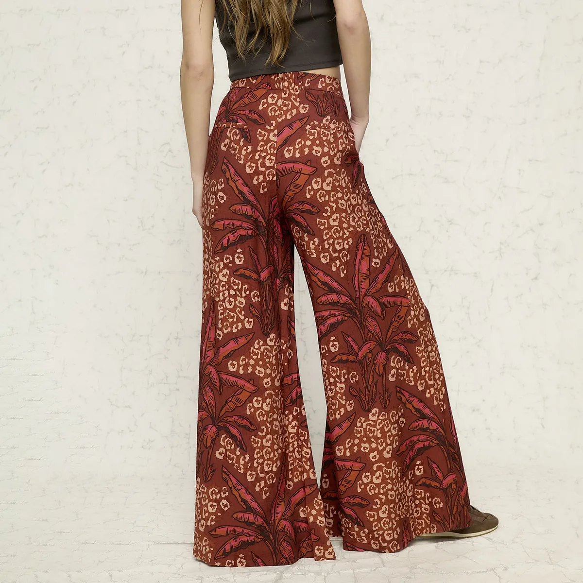 AMERICANINO - Pantalón Palazzo Mujer Americanino